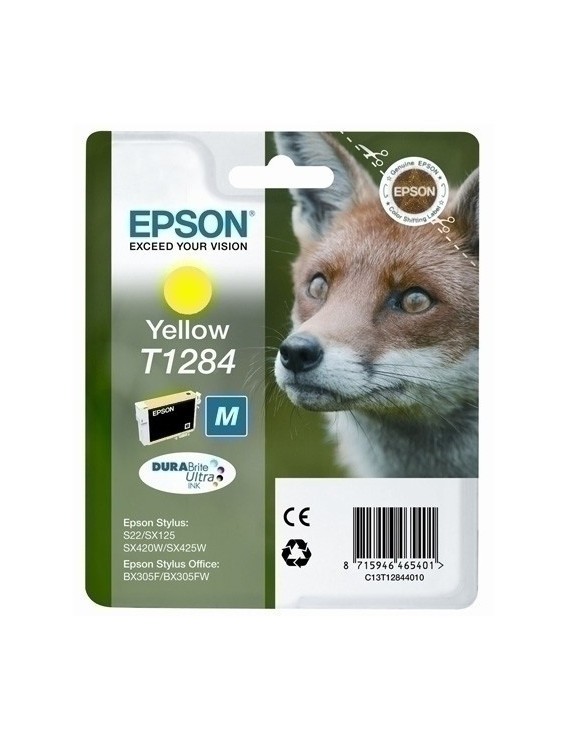 Cart.Ij.Epson T128440 Amarillo