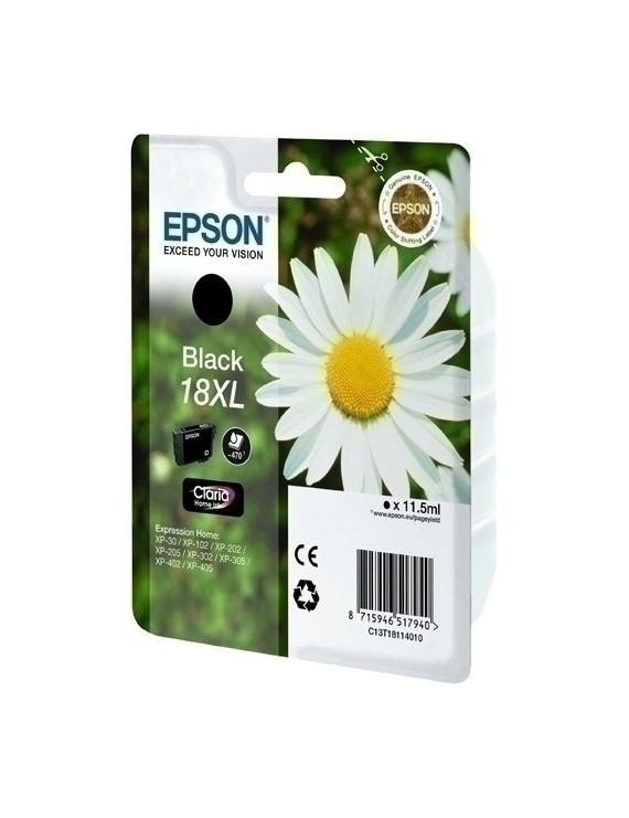 Cart.Ij.Epson T181140 Negro