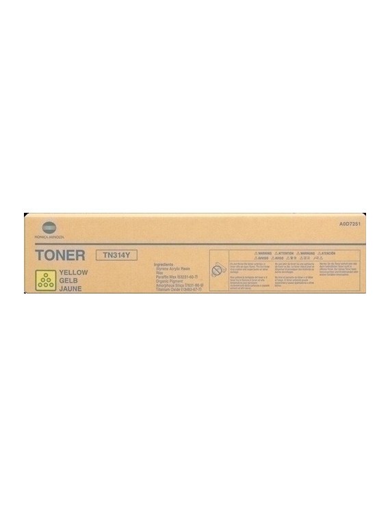 Toner Konica-Minolta Tn-314Y Amarillo