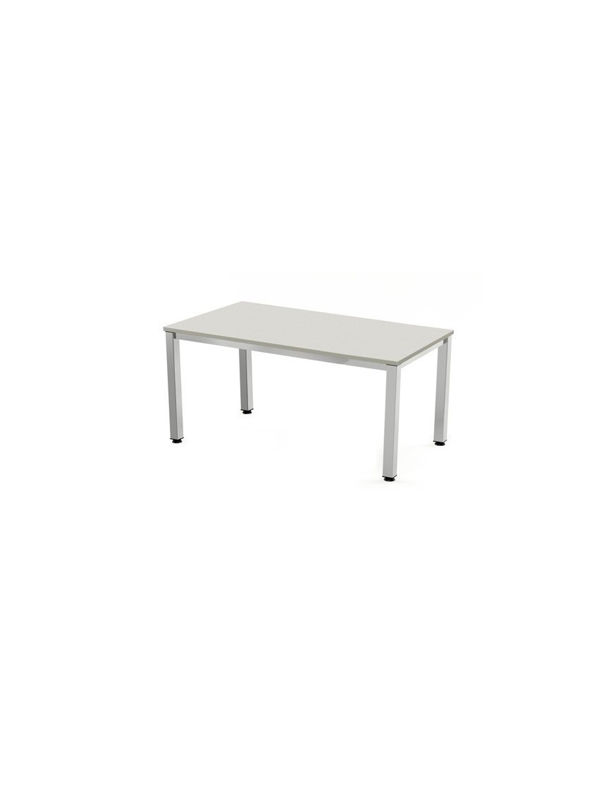 Mesa Rocada Exec. Ala 100X60 Cr/Gris