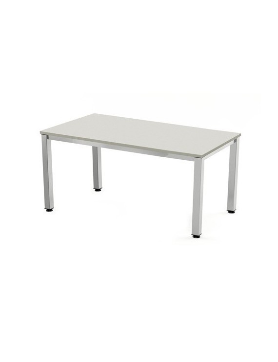 Mesa Rocada Exec. Ala 100X60 Cr/Gris