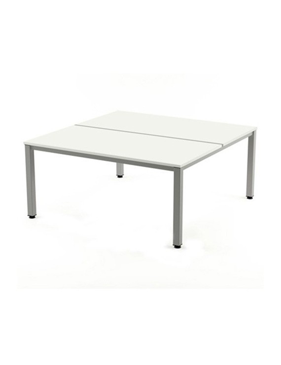 Mesa Rocada Executive 180X163 Al/Blanco