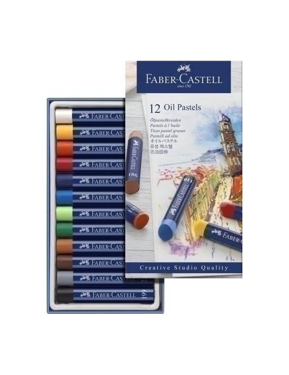 Ceras Pastel Faber Goldfaber Studio C/12