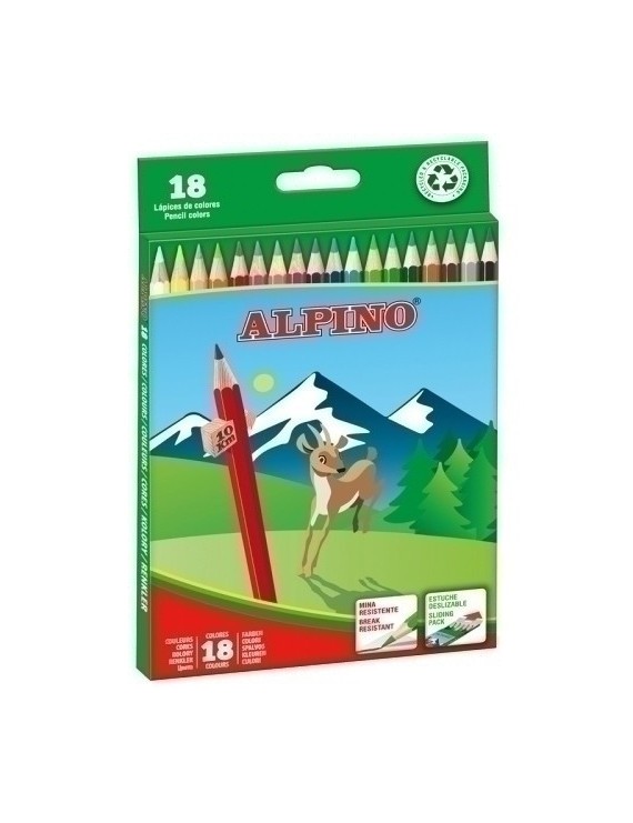 Lapices Color Alpino  Lg. Est.18