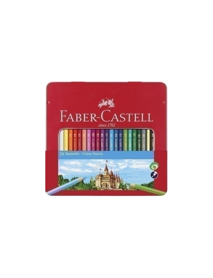 Lapices Color Faber  Est.Metal 24