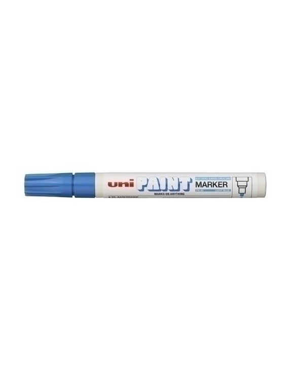 Marcador Uni-Ball Uni Paint Px-20 Azulcl