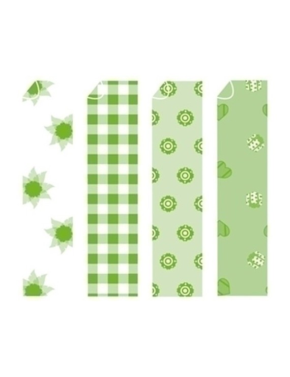 Papel Para Origami 20X20 Verde-2 20H