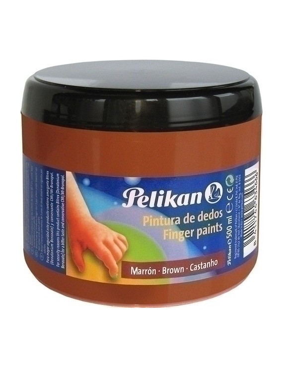 Pintura Dedos Pelikan 500 Ml Siena Tosta