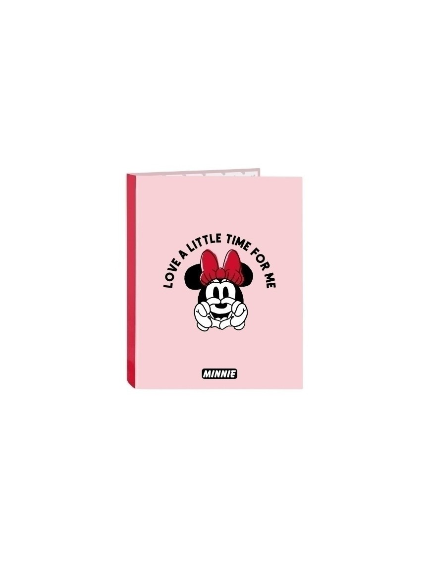 Safta-Minnie Mouse Carpeta Fº 4 Ani.Mixt