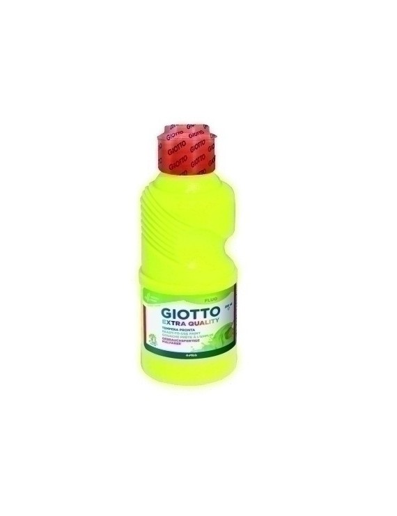 Tempera Giotto Liq.Fluo 250 Ml Amarillo