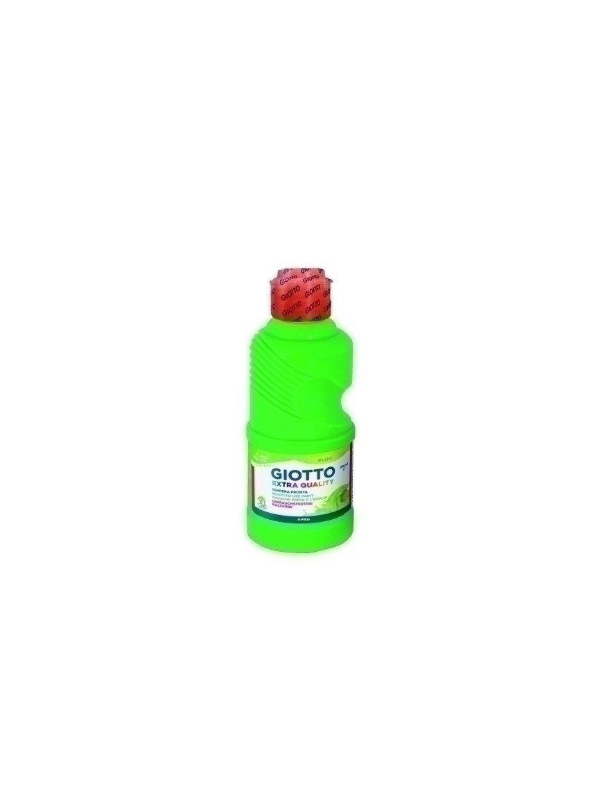 Tempera Giotto Liq.Fluo 250 Ml Verde