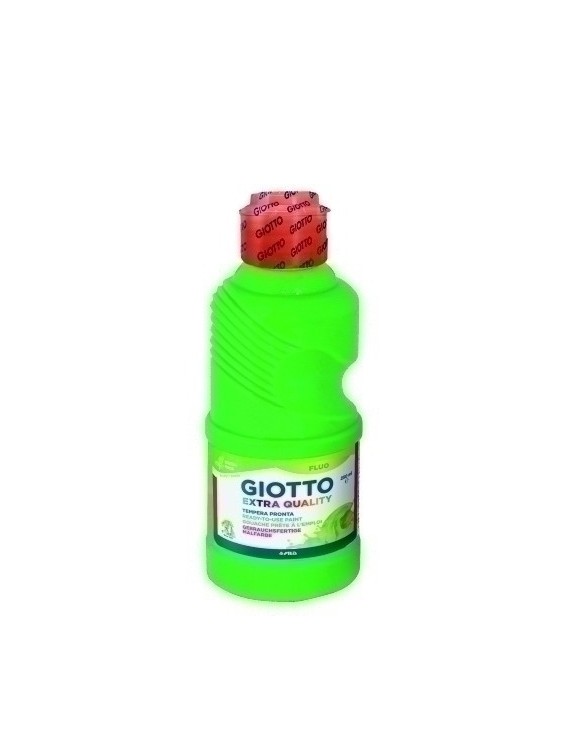 Tempera Giotto Liq.Fluo 250 Ml Verde