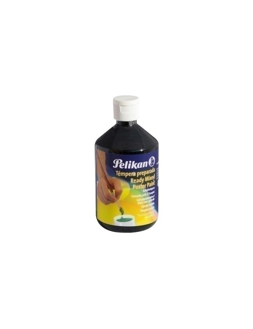 Tempera Pelikan Liq.500Ml 742/500L Negro