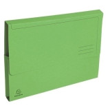 Subcarpeta Exacompta Forever (Bolsa Fuelle 32Mm) 290G A4 Verde Paquete De 10