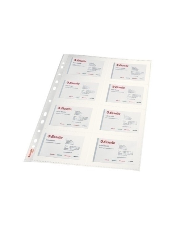 Funda Tarjetas Esselte Pp A4 8 Dp 11T (1