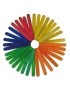 Palillos Planos Colores 15Cm. Pack 50