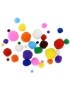 Pom Pom Colores Fixo Surtidos Pack 100