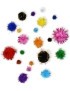 Pom Pom Colores Brillantes Pack 100