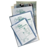 Dosier Angulo Recto Saro Pvc 280µ Fº Transparente Paquete De 50