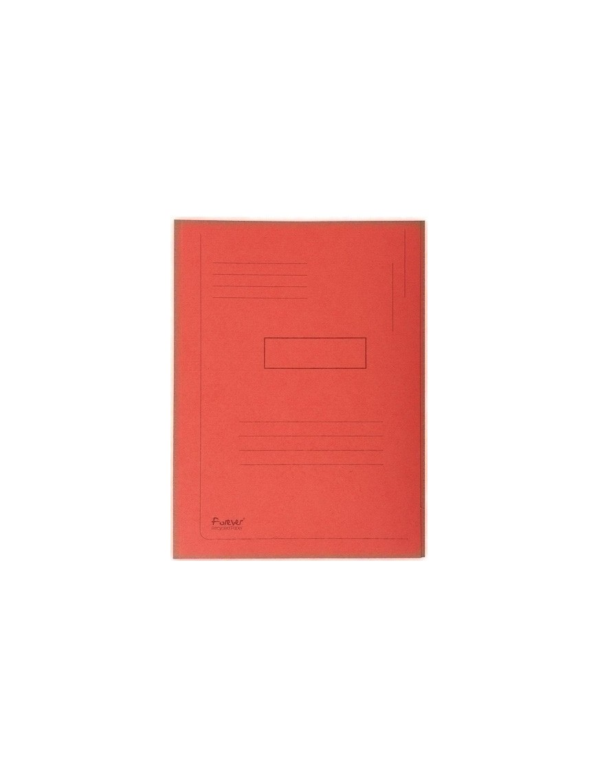 Subcarpeta Exacompta Forever 2 Solapa 290G A4 Rojo Claro Paquete De 50