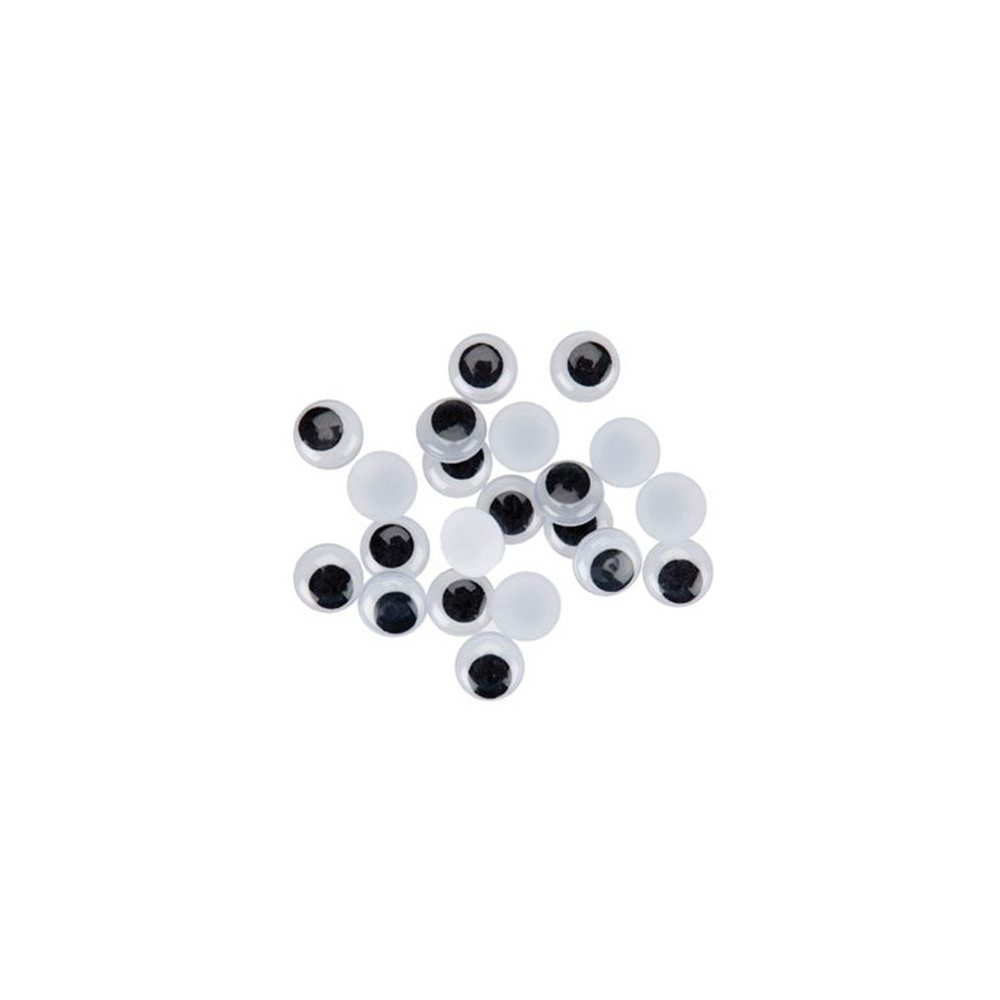 Ojos Moviles Smart Oval. 8 Mm. Pack 60