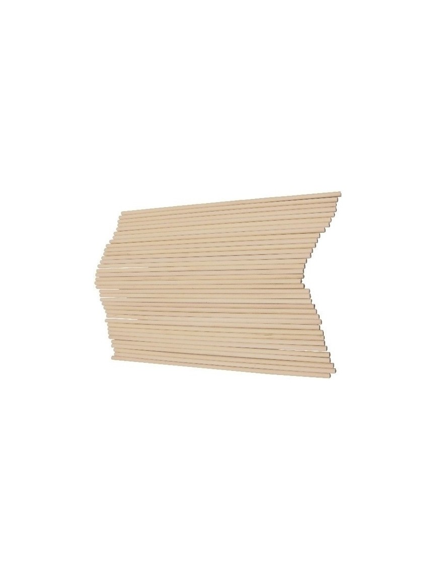 Palillos Redondos Natural 20Cm. Pack 36