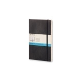 Cuaderno Moleskine Clasico Tapa Blanda 13X21 192H 70Gr. Punteada Con Goma Negra