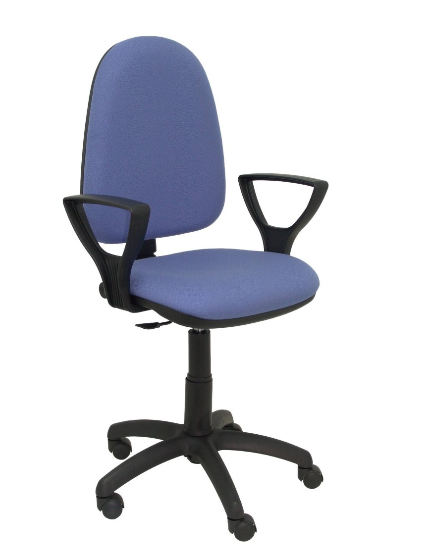 Silla Ayna bali azul claro con brazos