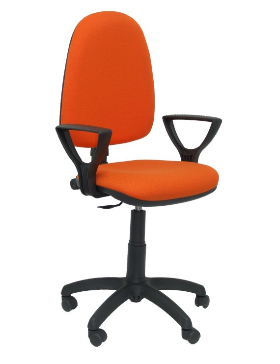 Silla Ayna bali naranja oscuro con brazos