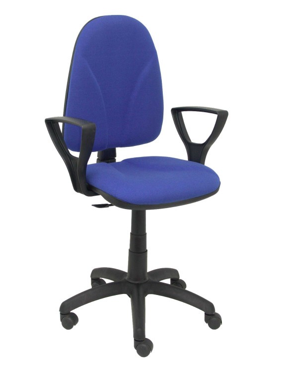 Silla Algarra CP aran azul brazos fijos