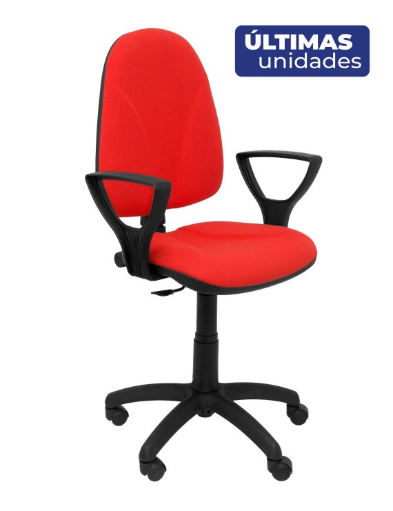 Silla Algarra CP aran rojo brazos fijos