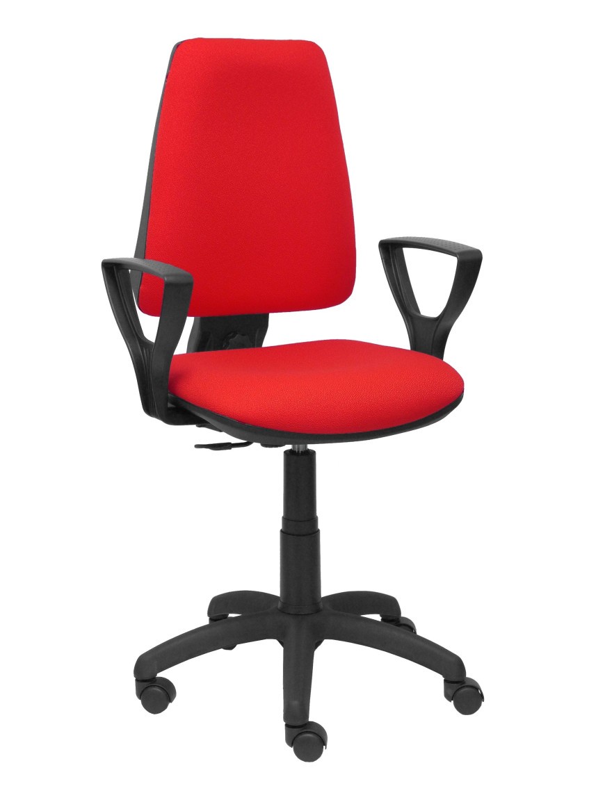 Silla Elche CP bali rojo brazos fijos