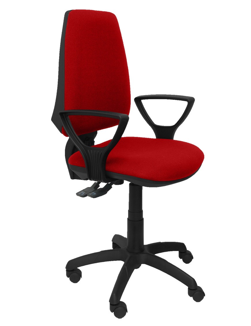 Silla Elche S bali color rojo brazos regulables