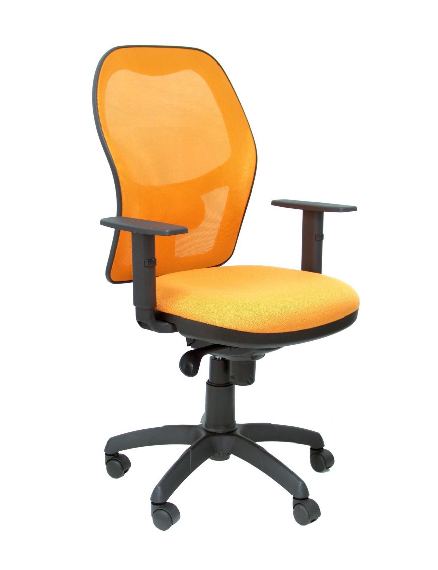 Silla Jorquera malla naranja asiento bali naranja