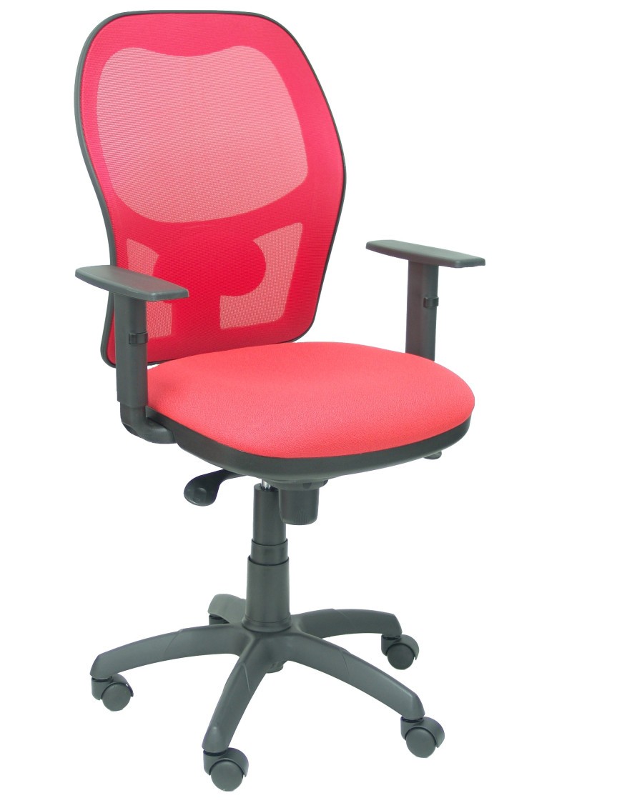 Silla Jorquera malla rojo asiento bali rojo