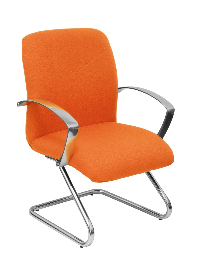 Sillón Caudete confidente patín bali naranja