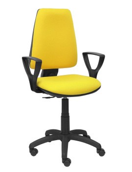 Silla Elche CP bali amarillo brazos fijos