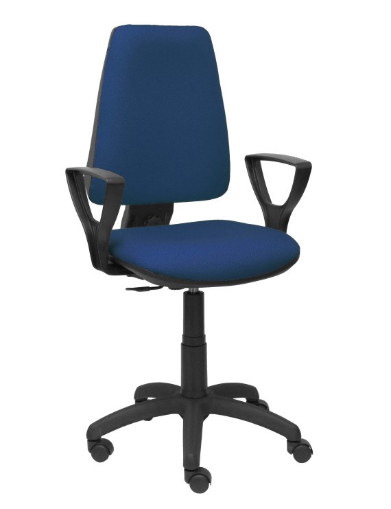 Silla Elche CP bali azul marino brazos fijos