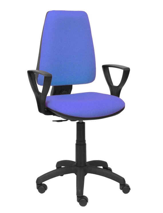 Silla Elche CP bali azul claro brazos fijos