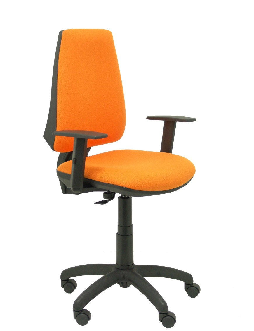 Silla Elche CP bali naranja brazos regulables