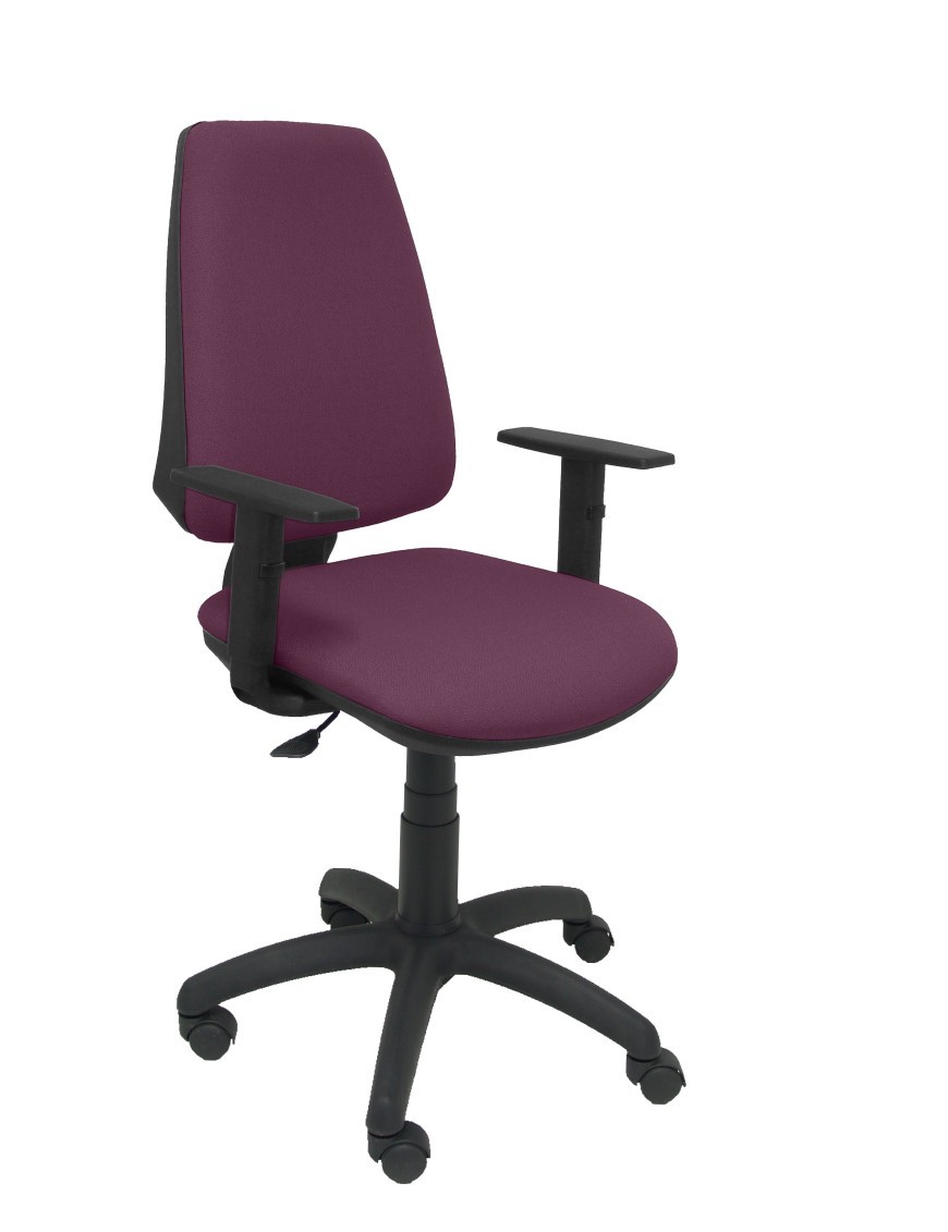 Silla Elche CP bali morado brazos regulables