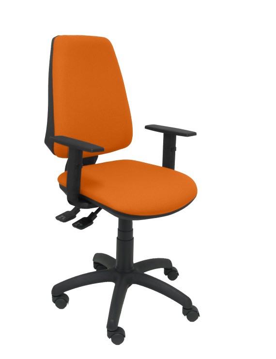 Silla Elche S bali naranja brazos regulables