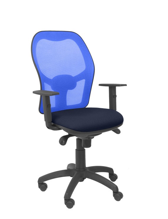 Silla Jorquera malla azul asiento bali azul marino