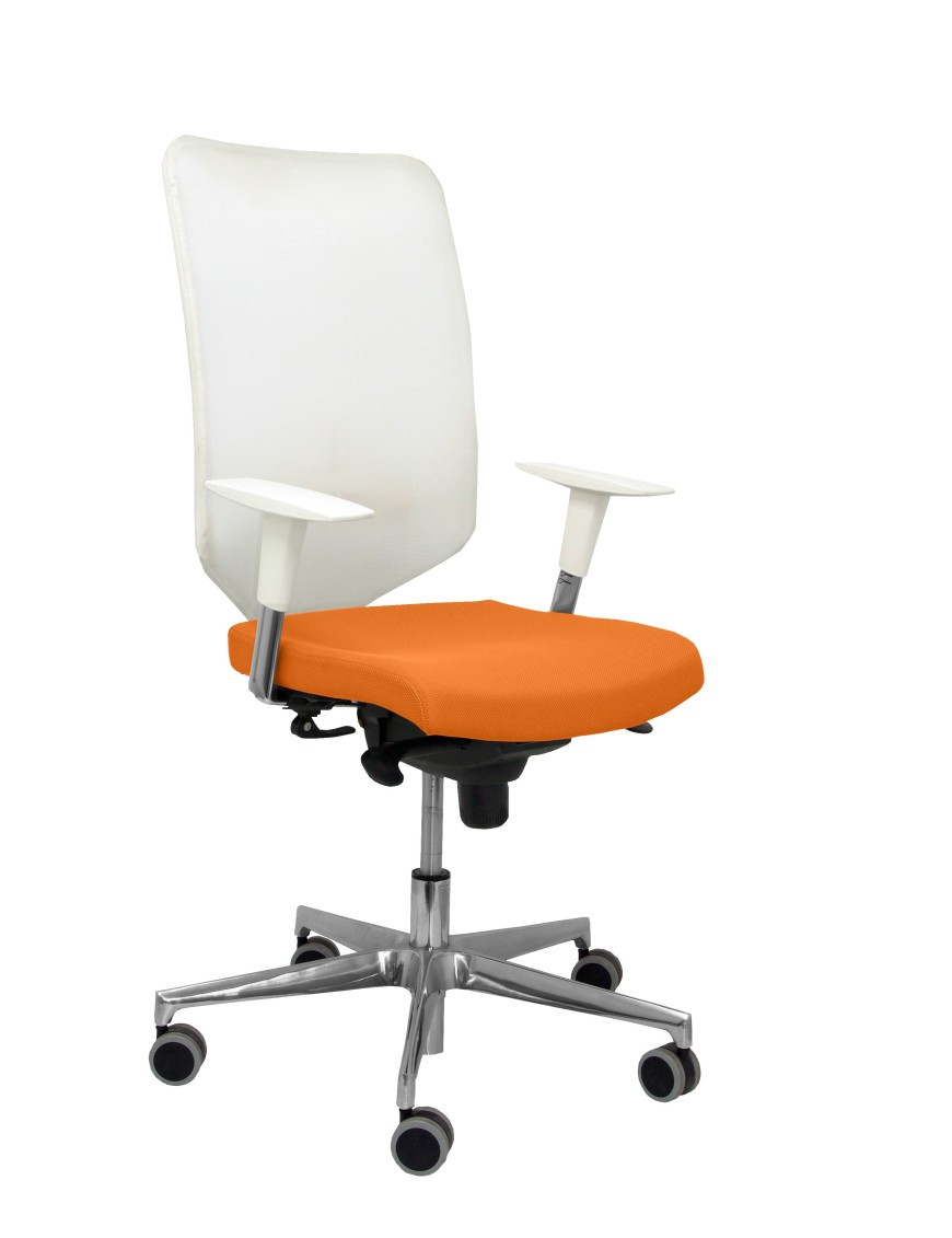 Silla Ossa blanca bali naranja