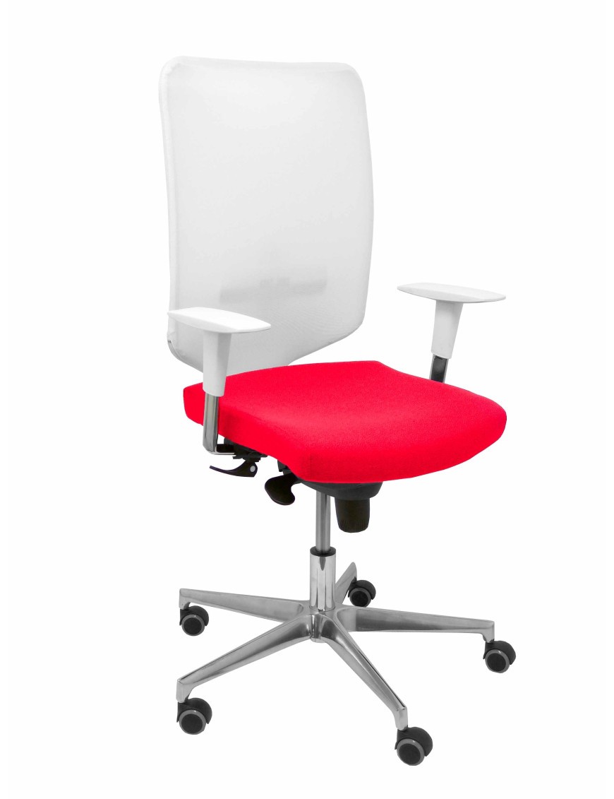 Silla Ossa blanca bali rojo