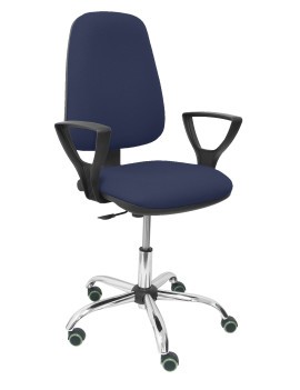 Silla Sierra CP bali azul marino brazos fijos