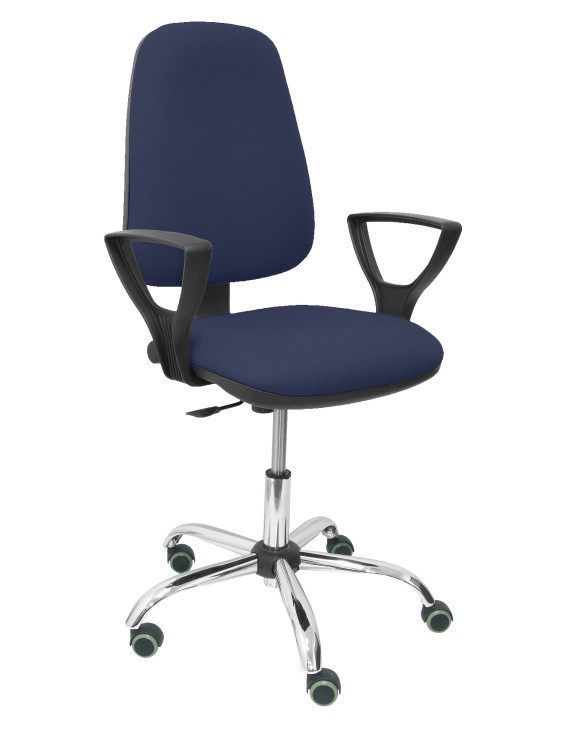 Silla Sierra CP bali azul marino brazos fijos