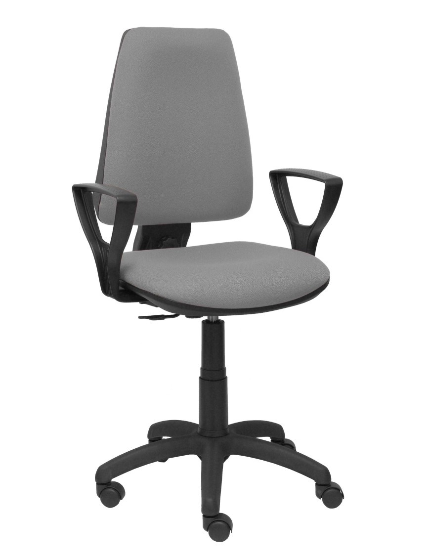 Silla Elche CP bali gris brazos fijos