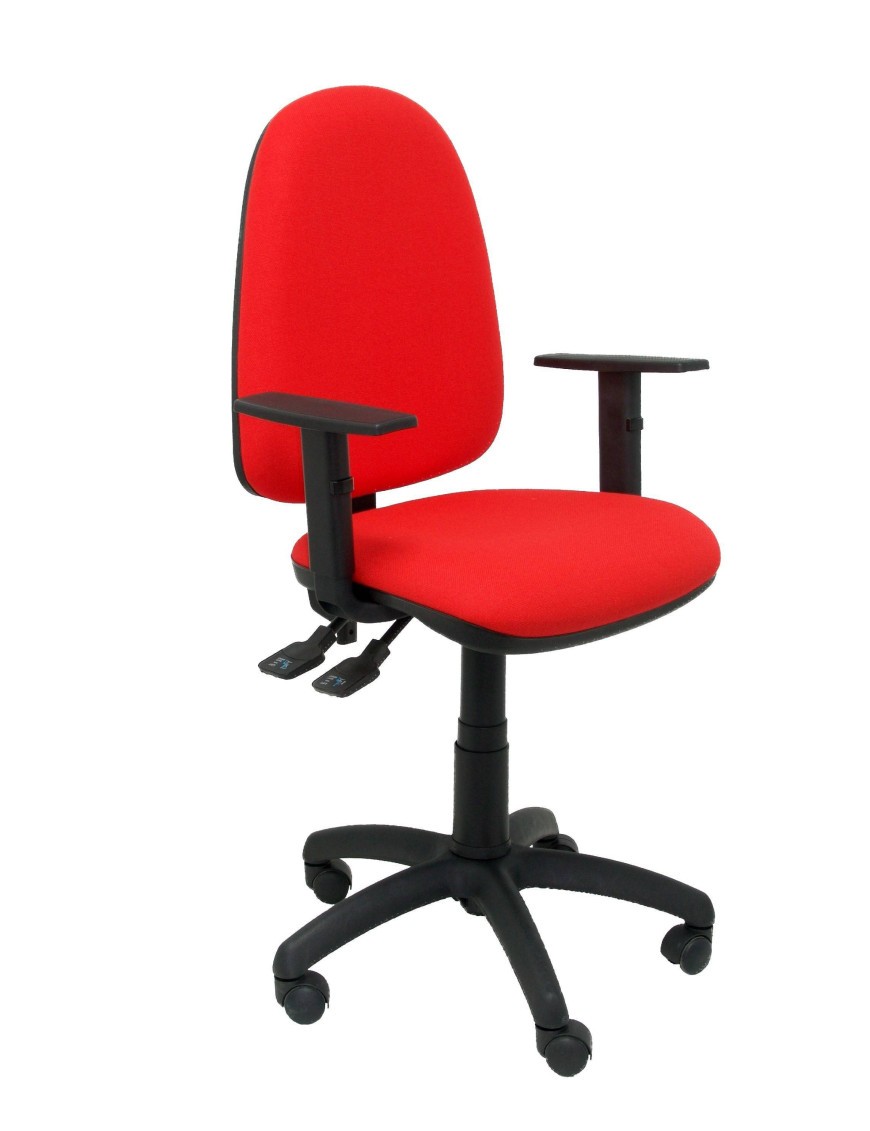 Silla Tribaldos rojo con brazos regulables