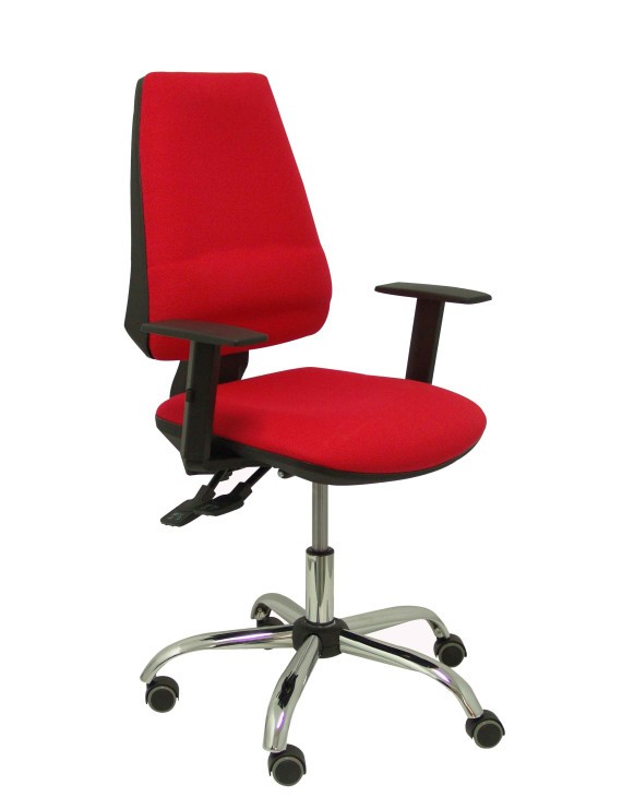 Silla Elche S 24 horas bali rojo con refuerzo lumbar